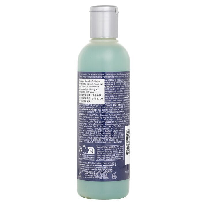 Kiehl's Facial Fuel Energizing Face Wash Gel Cleanser 250ml