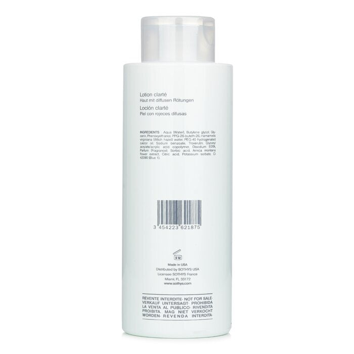 Sothys Clarity Lotion - For Skin With Fragile Capillaries, With Witch Hazel Extract (Salon Size) 500ml