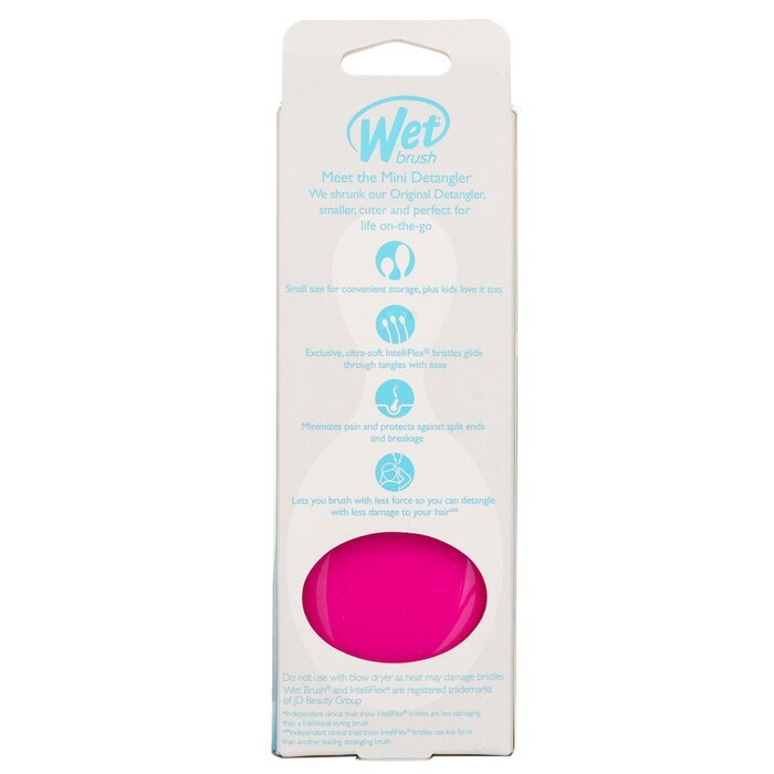 Wet Brush Mini Detangler - Pink 1pc