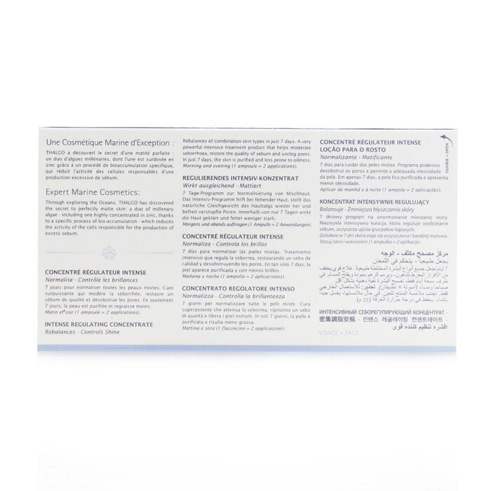 Thalgo Pureté Marine Concentré Régulateur Intense (Pour Peaux Mixtes à Grasses) 7x1.2ml/0.04oz