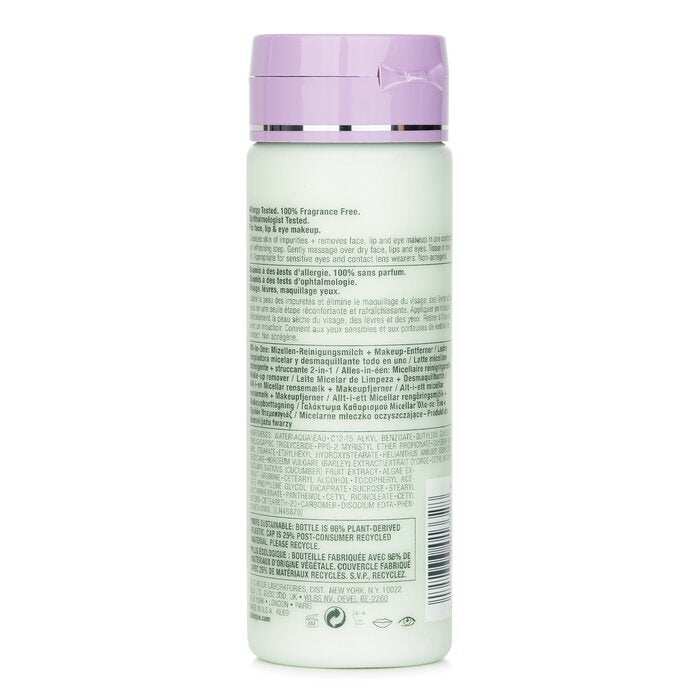Clinique All about Clean Lait Micellaire Nettoyant Tout-en-Un + Démaquillant - Très Sec à Sec Mixte 200ml/6.7oz