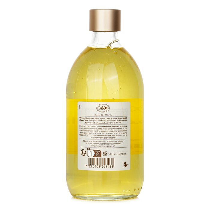 Sabon Shower Oil - White Tea 500ml