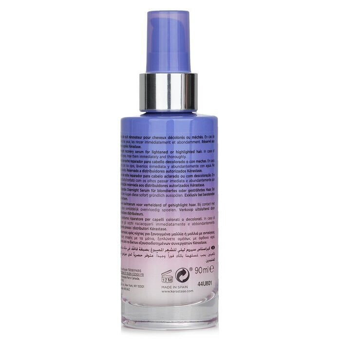 Kerastase Blond Absolu Serum Cicanuit Overnight Recovery Serum (Lightened or Highlighted Hair) (Unboxed) 90ml