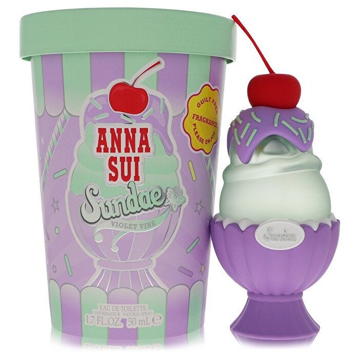 Anna Sui Sundae Violet Vibe Eau De Toilette Spray 50ml/1.7oz