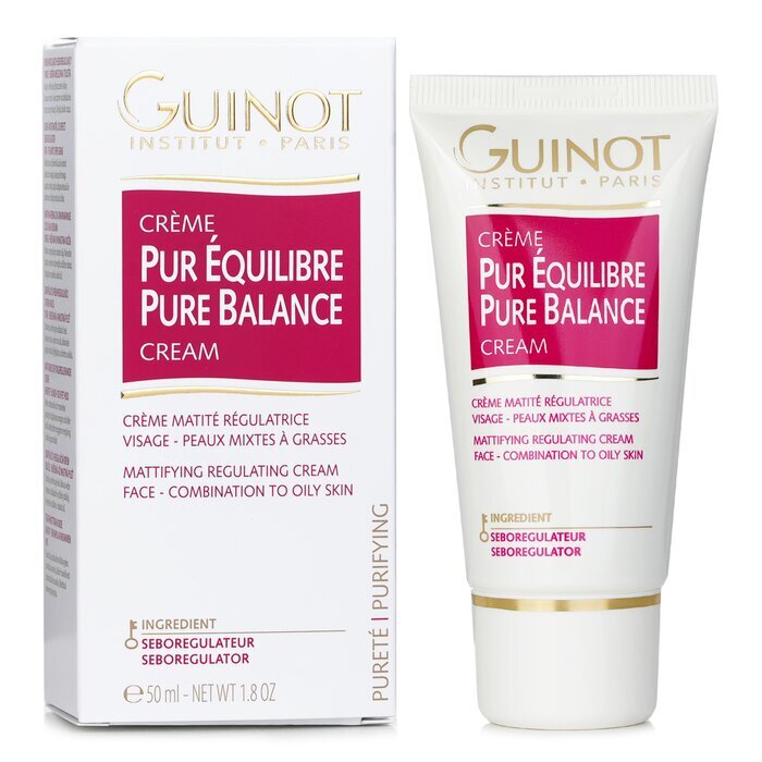 Guinot Pure Balance Cream - Daily Oil Control (For Combination or Oily Skin) 50ml