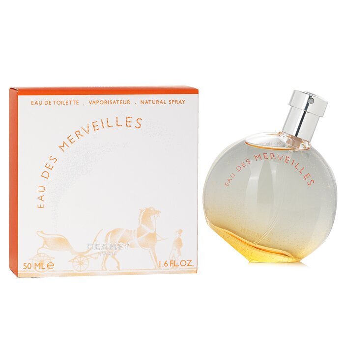 Hermes Eau Des Merveilles Eau De Toilette Spray 50ml