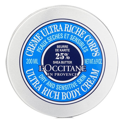 L'Occitane Shea Butter Ultra Rich Body Cream 200ml/6.9oz