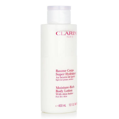 Clarins Moisture-Rich Body Lotion with Shea Butter - For Dry Skin (Super Size Limited Edition) 400ml/14oz