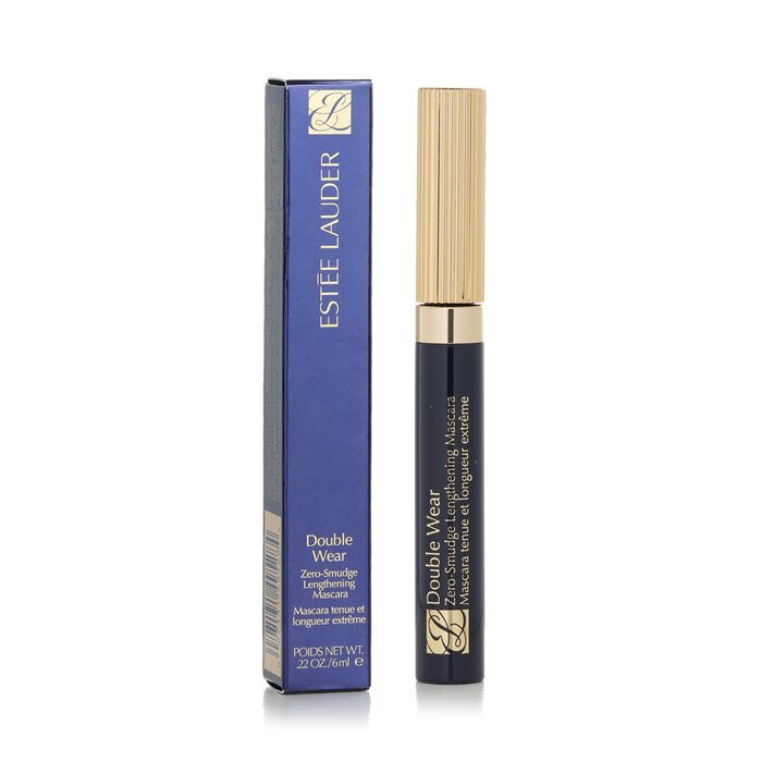 Estee Lauder Double Wear Zero Smudge Lengthening Mascara - # 01 Black 6ml/0.24oz