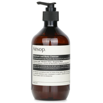 Aesop Geranium Leaf Body Cleanser 500ml/17.99oz