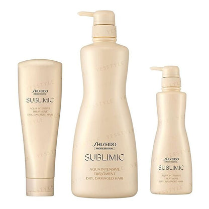 Professional Sublimic Aqua Intensive Treatment Dry Damaged Hair - 450g Refill