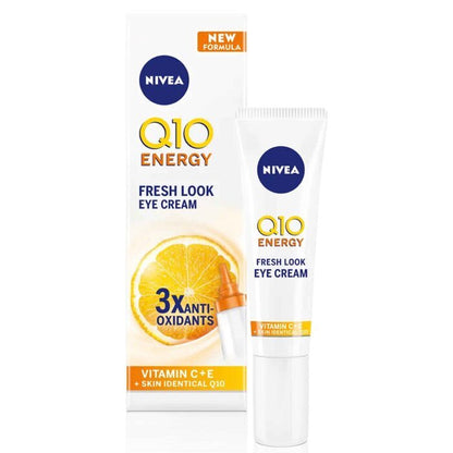 Nivea Q10 Vitamin C & E Energy Fresh Look Eye Cream 15ml