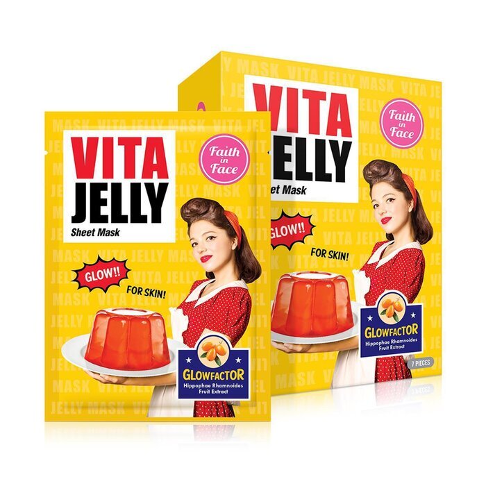 Faith In Face VITA JELLY SHEET MASK (7PCS) 7PCS