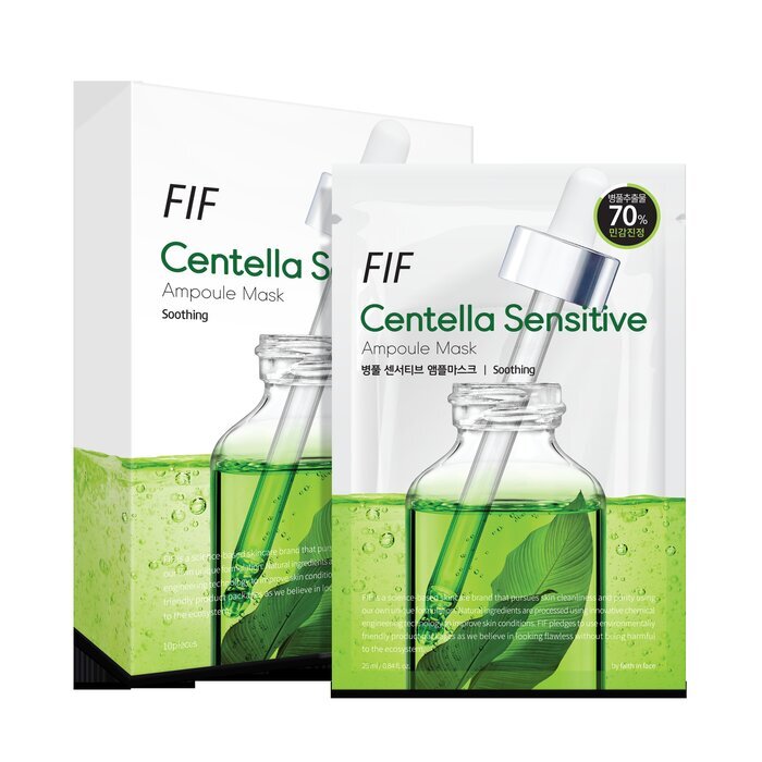 Faith In Face Centella Sensitive Ampoule Mask 10PCS