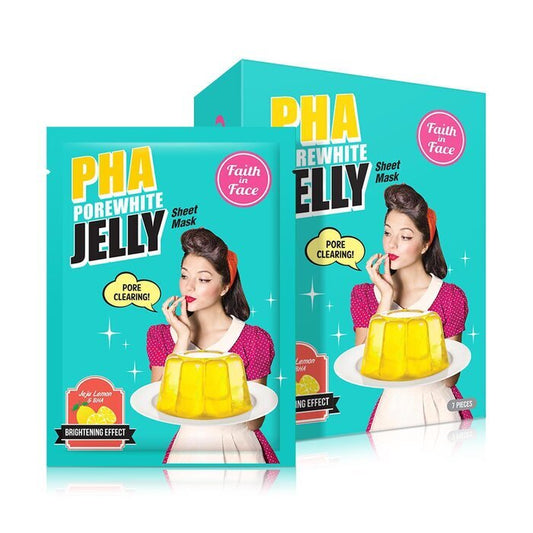 Faith In Face PHA POREWHITE JELLY SHEET MASK (7PCS) 7PCS