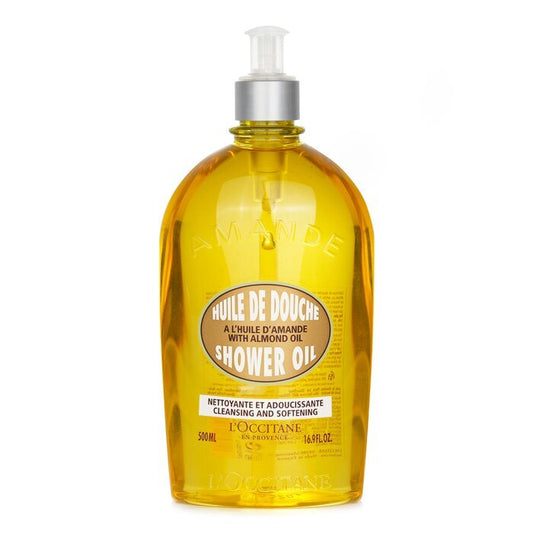 L'Occitane Almond Cleansing & Softening Shower Oil(Random Packaging) 500ml