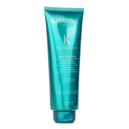 Kerastase Resistance Bain Therapiste Balm-In -Shampoo Fiber Quality Renewal Care (For Very Damaged, Over-Porcessed Hair) 450ml/15oz