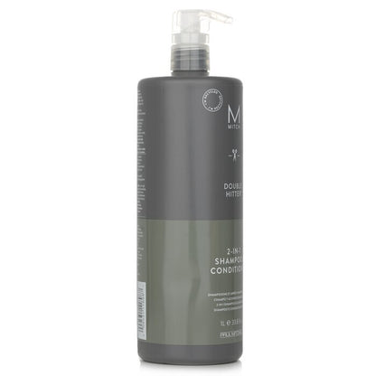 Paul Mitchell Mitch Double Hitter 2-in-1 Shampoo & Conditioner 1000ml/33.8oz