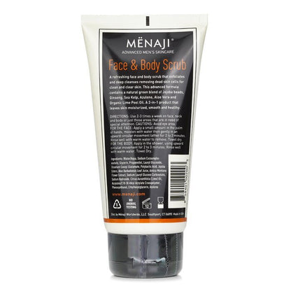 Menaji Face & Body Scrub 170ml/5.75oz