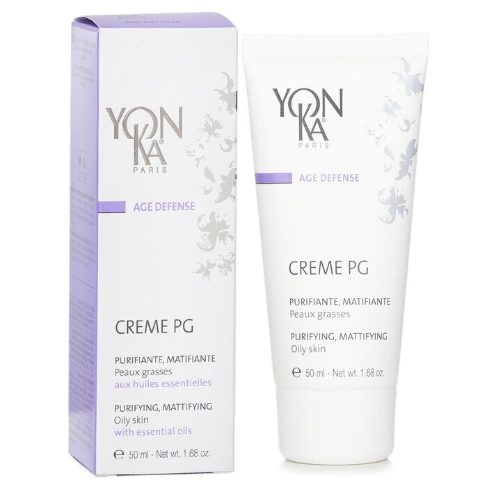 Yonka Age Defense Creme PG With Essential Oils - Purifying, Mattifying (Oily Skin) 50ml/1.68oz