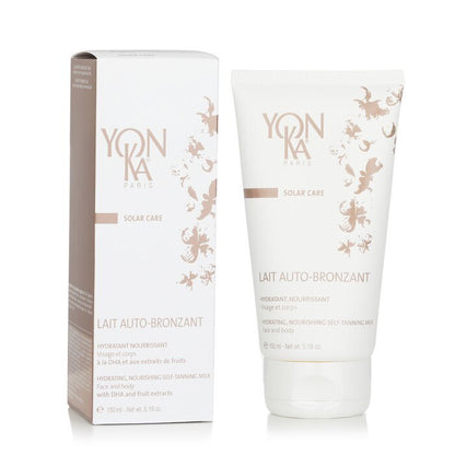 Yonka Solar Care Lait Auto-Bronzant - Hydrating, Nourishing Self-Tanning Milk With DHA & Fruit Extracts - Face & Body 150ml/5oz