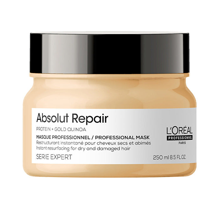 L'Oreal ?1+1 Set?Professionnel Serie Expert - Absolut Repair Gold Quinoa + Protein Instant Resurfacing Mask (For Dry and Damaged Hair) 250ml/8.5oz