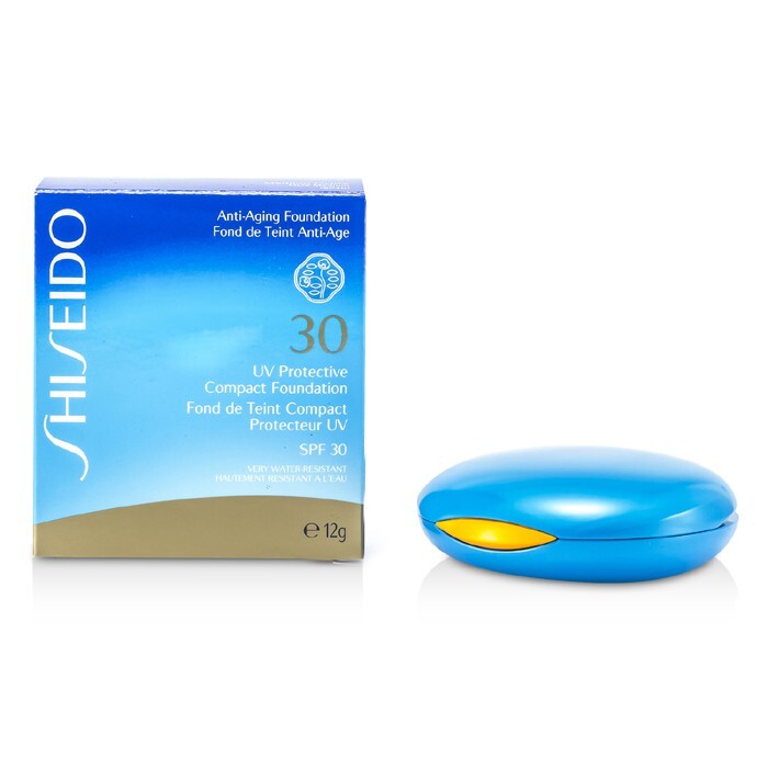 Shiseido UV Protective Compact Foundation SPF 30 (Case+Refill) - # SP40 Medium Ochre 12g/0.42oz