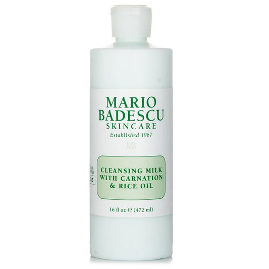 Mario Badescu Lait Nettoyant à l'Huile d'Oeillet et de Riz - Pour Peaux Sèches/Sensibles 472ml/16oz