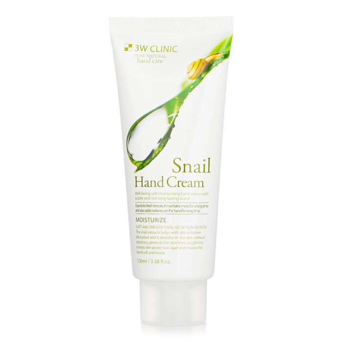 3W Clinic Hand Cream - Snail 100ml/3.38oz