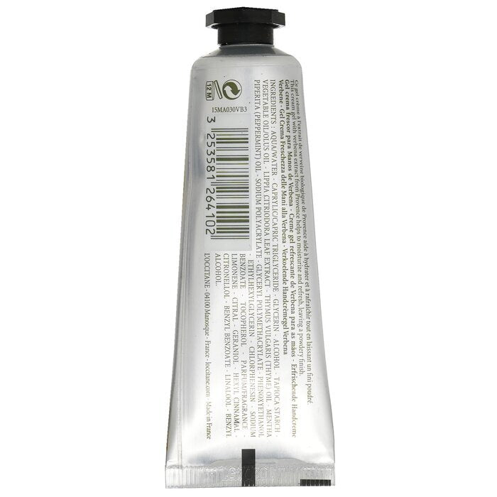 L'Occitane Gel Crème Mains Rafraîchissant Verveine (Format Voyage) 30ml/1oz