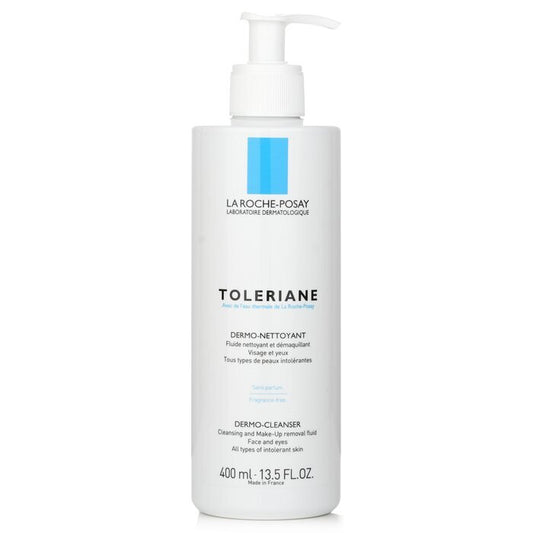 La Roche Posay Toleriane Dermo-Nettoyant (Fluide Démaquillant Visage et Yeux) 400ml/13.5oz