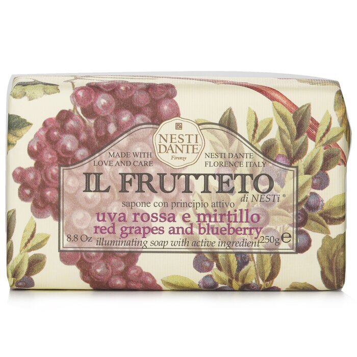 Nesti Dante Il Frutteto Illuminating Soap - Red Grapes & Blueberry 250g/8.8oz