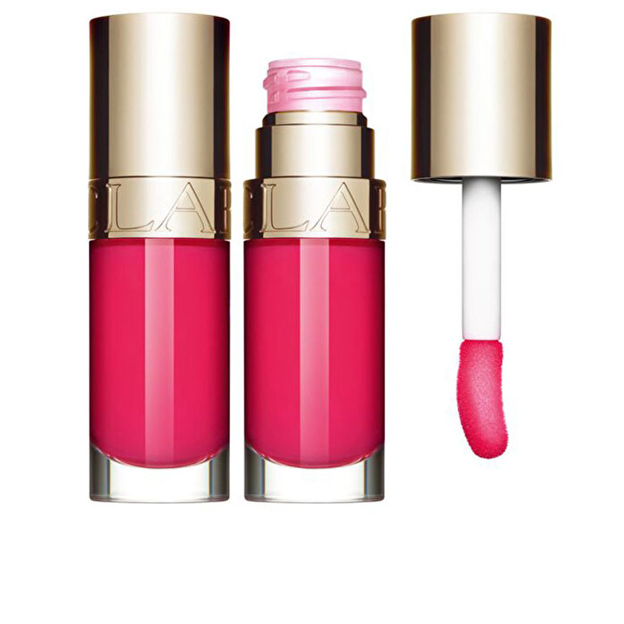 Clarins Lip Comfort Oil With Sweetbriar Rose Oil- # 23 Passionate Pink 7ml