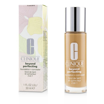 Clinique Beyond Perfecting Foundation & Concealer - # 18 Sand (M-N) 30ml/1oz