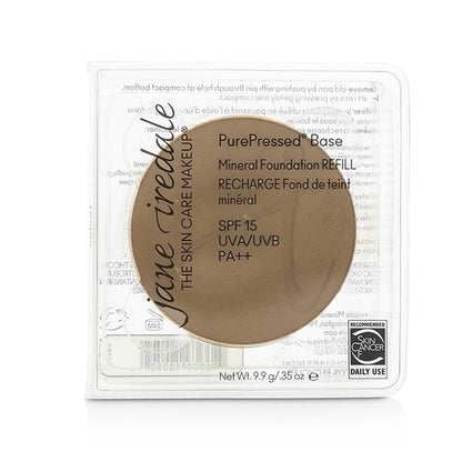 Jane Iredale PurePressed Base Mineral Foundation Refill SPF 15 - Velvet 9.9g/0.35oz