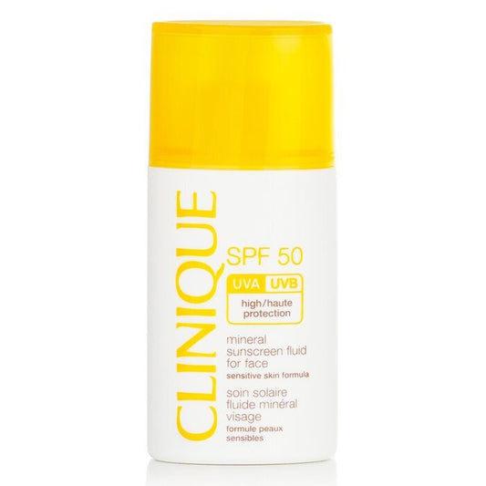 Clinique Mineral Sunscreen Fluid For Face SPF 50 - Sensitive Skin Formula 30ml/1oz