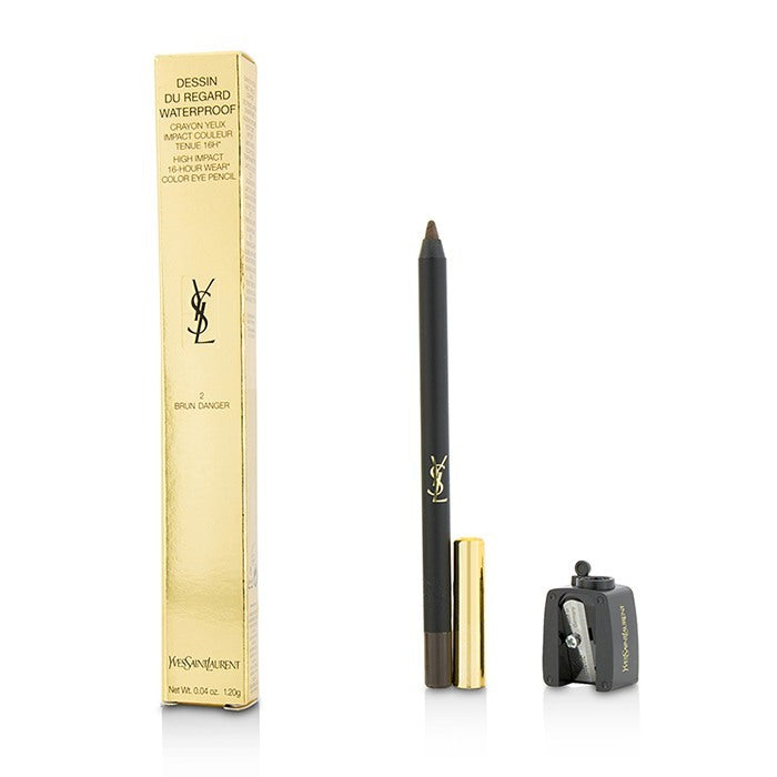 Yves Saint Laurent Dessin Du Regard Waterproof High Impact Color Eye Pencil - # 2 Brun Danger 1.2g/0.04oz