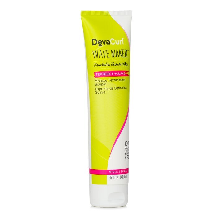 DevaCurl Wave Maker (Touchable Texture Whip - Texture & Volume) 147.9ml/5oz