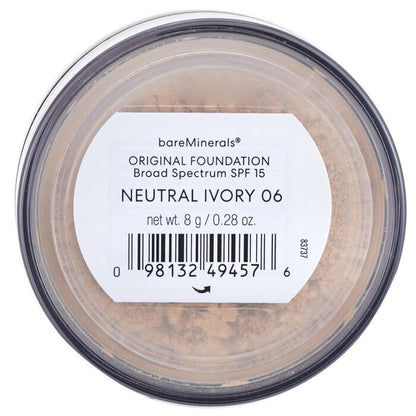 BareMinerals Original SPF 15 Foundation - # Neutral Ivory 8g/0.28oz