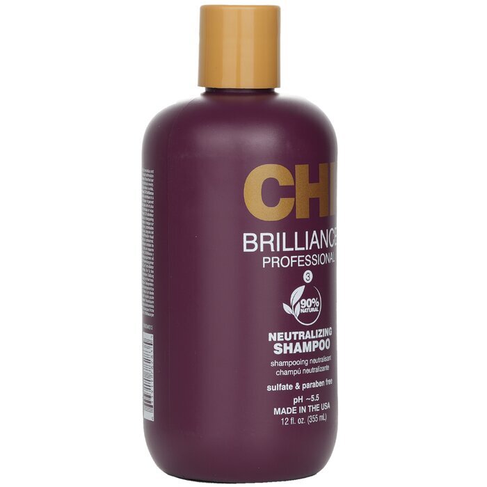 CHI Deep Brilliance Olive & Monoi Neutralizing Shampoo 355ml/12oz