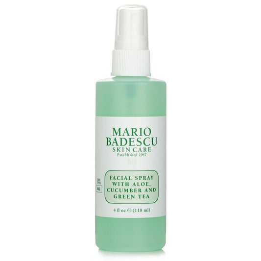 Mario Badescu Spray Facial à l'Aloe, Concombre et Thé Vert - Pour Tous Types de Peau 118ml/4oz