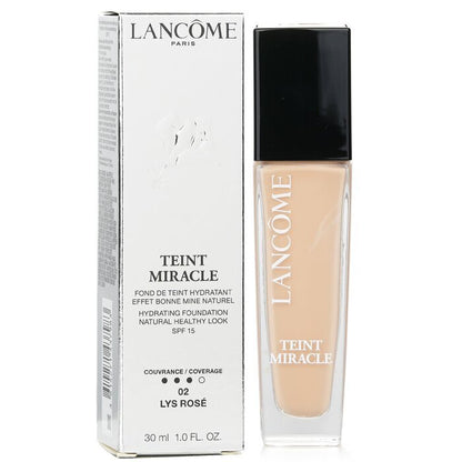 Lancome Teint Miracle Hydrating Foundation Natural Healthy Look SPF 15 - # 02 Lys Rose 30ml/1oz