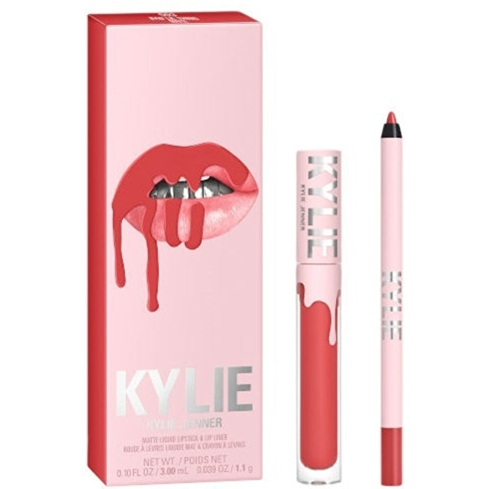 Kylie Cosmetics Matte Lip Kit #354 - Matte Liquid Lipstick 3ml/lip Liner 1 1gr 4.1ml