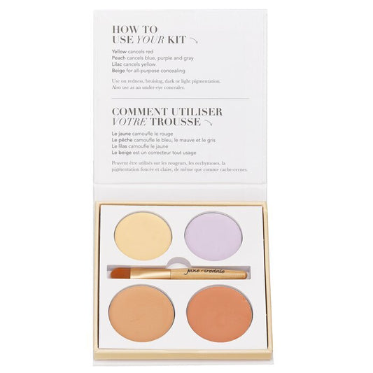 Jane Iredale Corrective Colors Kit (4x Concealer + 1x Applicator) 9.9g/0.35oz