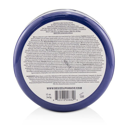 Reuzel Fiber Pomade (Firm, Pliable, Low Shine, Water Soluble) 340g