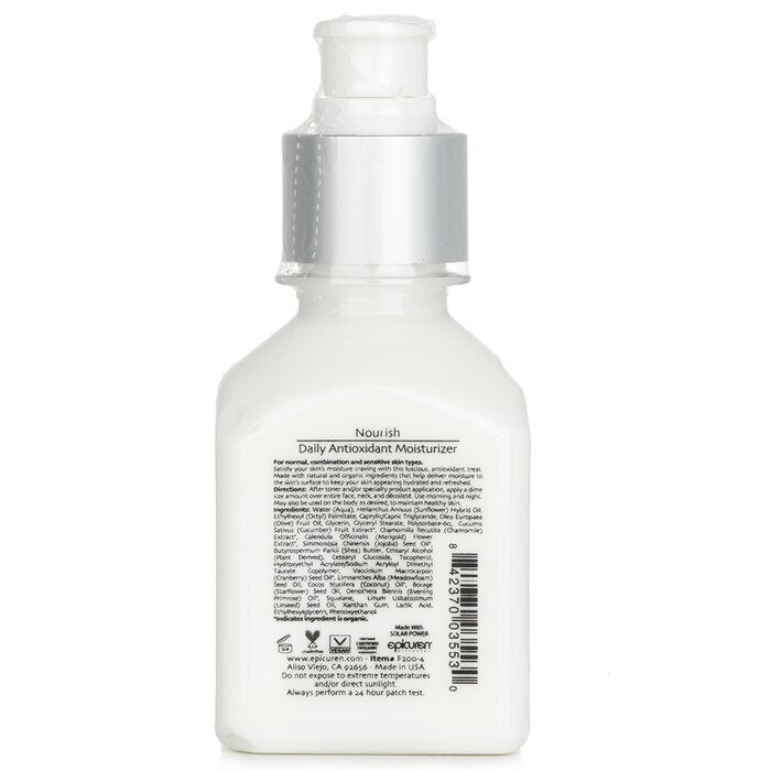 Epicuren Nourish Daily Antioxidant Moisturizer - For Combination & Sensitive Skin Types 125ml/4oz