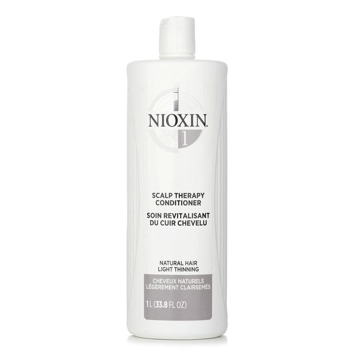 Nioxin Density System 1 Scalp Therapy Conditioner (Natural Hair, Light Thinning) 1000ml/33.8oz