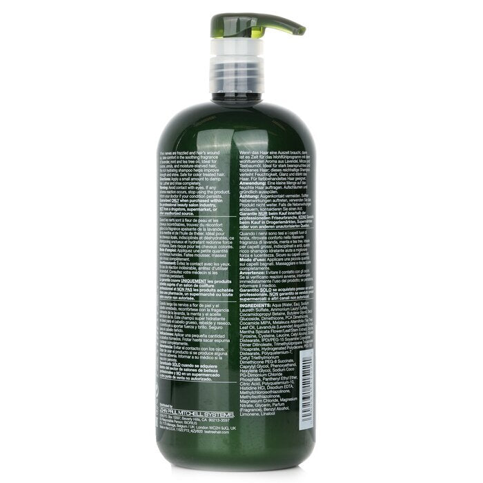 Paul Mitchell Tea Tree Lavender Mint Moisturizing Shampoo (Hydrating and Soothing) 1000ml/33.8oz