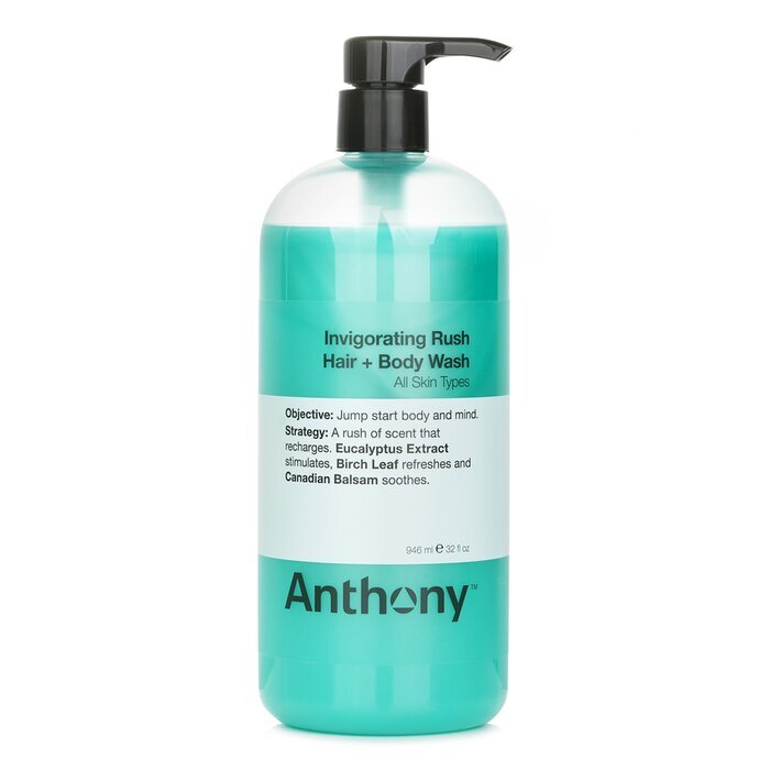 Anthony Invigorating Rush Hair & Body Wash (All Skin Types) 946ml/32oz