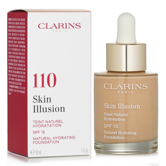 Clarins Skin Illusion Natural Hydrating Foundation SPF 15 # 110 Honey 30ml/1oz